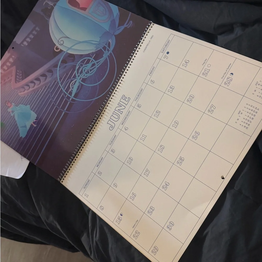 Disney Favorites calendar 1986